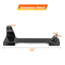 1996 - 2002 Toyota 4Runner Windshield Pillar 42" Light Bar & Light Pod Mount Bracket Kit - Weisen - 70101037