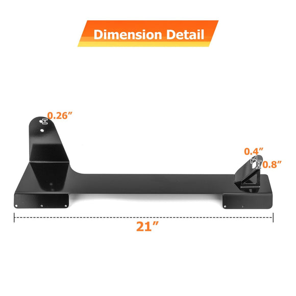 1996 - 2002 Toyota 4Runner Windshield Pillar 42" Light Bar & Light Pod Mount Bracket Kit - Weisen - 70101037