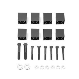 1997 - 2006 Jeep Wrangler TJ Aluminum 1.5" Seat Riser Spacer Blocks - WeiSen - 70305005