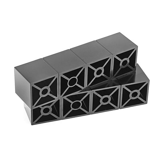 1997 - 2006 Jeep Wrangler TJ Aluminum 1.5" Seat Riser Spacer Blocks - WeiSen - 70305005