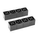 1997 - 2006 Jeep Wrangler TJ Aluminum 1.5" Seat Riser Spacer Blocks - WeiSen - 70305005