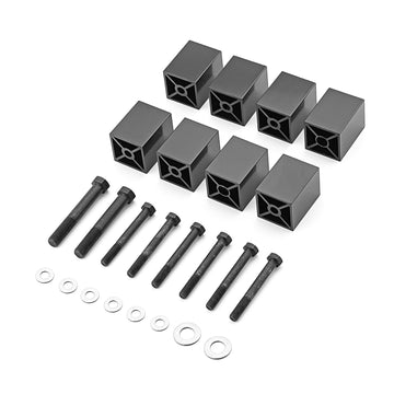 1997 - 2006 Jeep Wrangler TJ Bolt - On CNC Aluminum 2" Seat Riser Kit - WeiSen - 70305004