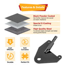 1997 - 2018 Honda TRX250 Recon Steel Rear Trailer Hitch Receiver Ball Mount 3/4" - WeiSen - 80120014