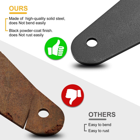 1999 - 2006 Chevy Silverado GMC Sierra 52" Upper Windshield LED Light Bar Mount Brackets - WeiSen - 70101029