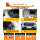 1999 - 2007 Ford 1st Gen F - 250 F - 350 F - 450 Super Duty Lower Grill 22" Straight Light Bar Mount Bracket - WeiSen - 70103010