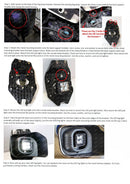 1999 - 2016 Ford F250 F350 F450 Super Duty Front Bumper Fog Light Mount Brackets - WeiSen - ZT079