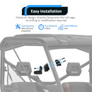 1x Aluminum Whip Light Mounting Bracket for Polaris General Ranger Can - Am Defender Commander Maverick Sport Trail - WeiSen - 80109004