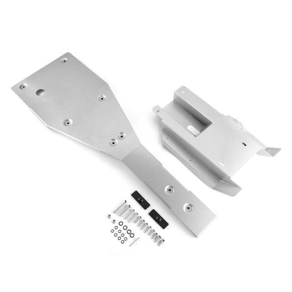 2001 - 2005 Yamaha Raptor 660R Steel Full Chassis Glide & Swing Arm Skid Plate Gaurd Combo - WeiSen - 80308006