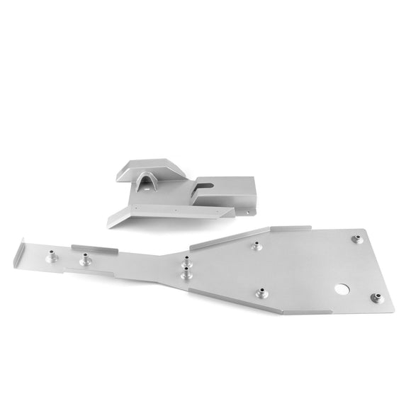 2001 - 2005 Yamaha Raptor 660R Steel Full Chassis Glide & Swing Arm Skid Plate Gaurd Combo - WeiSen - 80308006