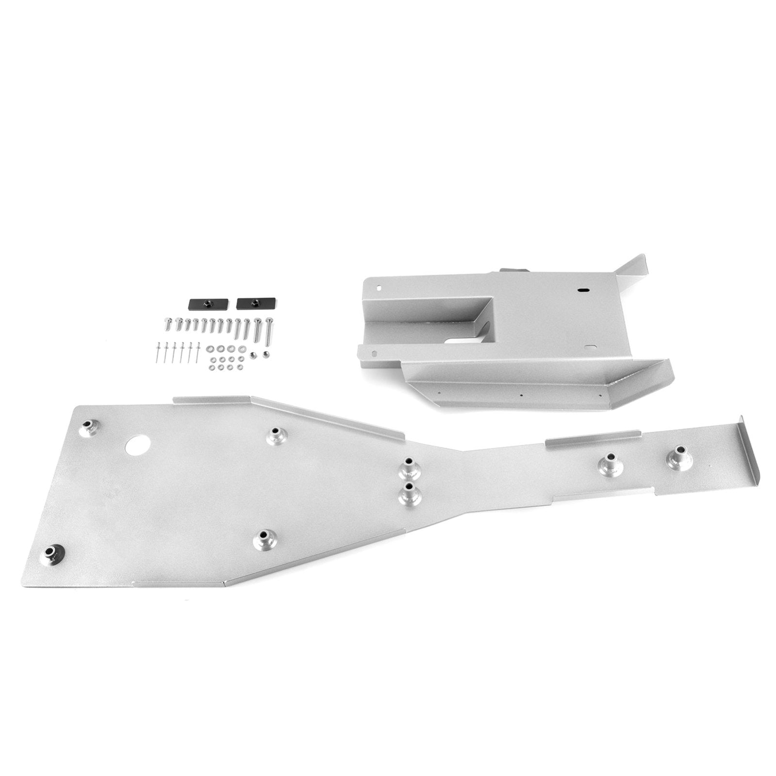 2001-2005 Yamaha Raptor 660R Steel Full Chassis Glide & Swing Arm Skid Plate Gaurd Combo - Weisen