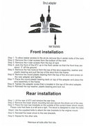 2002 - 2008 Polaris Ranger 500 700 UTV Billet Aluminum 2" Full Lift Leveling Kit - WeiSen - ZT066 - B