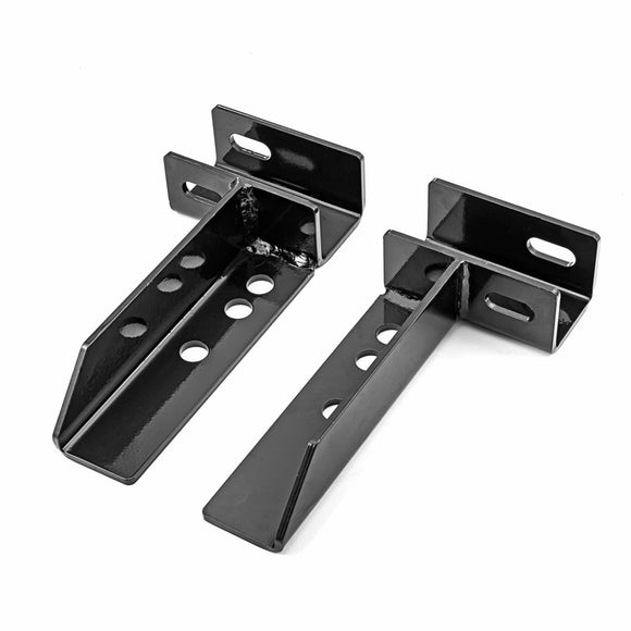 2002 - 2018 Dodge RAM 1500/2500/3500 8ft No drill Truck Bed Rack Base Hardware Kit - WeiSen - 70120004