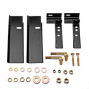 2002 - 2018 Dodge RAM 1500/2500/3500 8ft No drill Truck Bed Rack Base Hardware Kit - WeiSen - 70120004