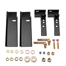 2002 - 2018 Dodge RAM 1500/2500/3500 8ft No drill Truck Bed Rack Base Hardware Kit - WeiSen - 70120004