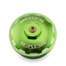 2003 - 2007 Ford Powerstroke 6.0L F250/F350 Super Duty 6061 Aluminum Green Sealed Fuel Filter Cap - WeiSen - 70504003