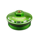 2003 - 2007 Ford Powerstroke 6.0L F250/F350 Super Duty 6061 Aluminum Green Sealed Fuel Filter Cap - WeiSen - 70504003