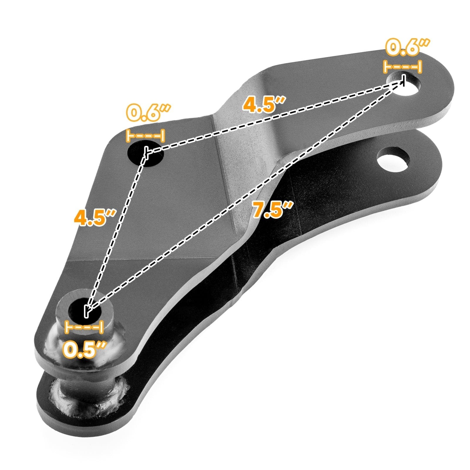 2003-2009 Dodge Ram 2500-3500 4WD Track Bar Drop Mount for 2"- 6" Lift Kit - Weisen