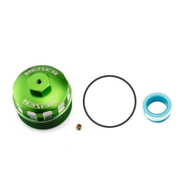 2003 - 2010 Ford Powerstroke 6.0L/6.4L 6061 Aluminum Oil Filter Cap #Part Number: EC781 (3C3Z6766CA) - WeiSen - 70503002