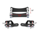 2003 - 2016 Honda ATV Rincon TRX 650/680 CNC 2" Front & Rear Lift Spacer Kit - WeiSen - 80401062