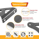 2003 - 2024 Toyota 4Runner Roof LED Light Bar Mount Bracket for 52" Curved Light Bar - WeiSen - 70101043