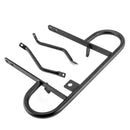 2004 - 2013 Yamaha Raptor 350 ATV Black Rear Wide Grab Bar Bracket Bumper Carrier - WeiSen - 80306007