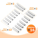 2005 - 2008 Polaris Ranger 500 700 HDPE Front Rear Suspension A Arm Bushings Kit - WeiSen - 80405003