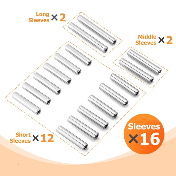 2005 - 2008 Polaris Ranger 500 700 HDPE Front Rear Suspension A Arm Bushings Kit - WeiSen - 80405003