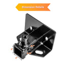 2005 - 2010 Dodge Dakota Heavy Duty Steel Rear Towing Hitch 2" Receiver - WeiSen - 70108004