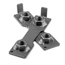 2005 - 2011 Jeep Commander & Grand Cherokee Front Bumper Heavy Steel Tow Hook Mount - WeiSen - 70304003