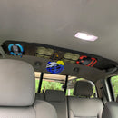 2005 - 2015 Toyota Tacoma 2nd Gen Double Cab Overhead MOLLE Storage Steel Panel - WeiSen - 70120009