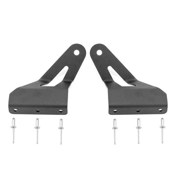 2005 - 2021 2nd Gen Nissan Frontier Upper Windshield Roof LED Light Bar Mount Bracket - WeiSen - 70101039