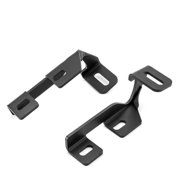 2005 - 2021 2nd Gen Nissan Frontier & Xterra Heavy Duty Steel Hood Ditch LED Light Pod Bracket - WeiSen - 70104052