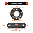 2005 - 2023 Nissan Frontier 2WD/4WD Steel & Aluminum Front & Rear 2.5" Full Suspension Lift Kit - WeiSen - 70401027