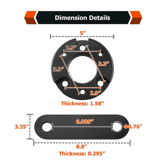 2005 - 2023 Nissan Frontier 2WD/4WD Steel & Aluminum Front & Rear 2.5" Full Suspension Lift Kit - WeiSen - 70401027