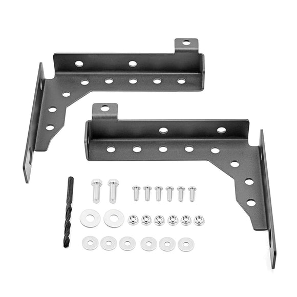 2005 - 2023 Toyota Tacoma 2nd & 3rd Gen Bed Channel Support Brackets - WeiSen - 70120007