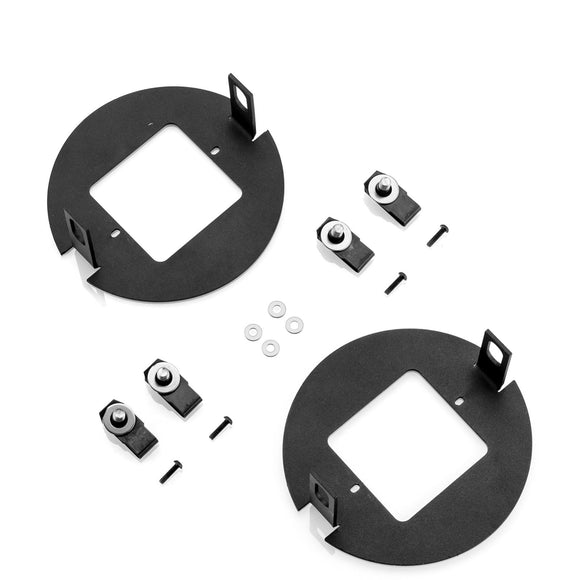 2007 - 2013 Toyota Tundra & 2005 - 2011 Tacoma Fog Light Bumper Mount Brackets - WeiSen - ZT135