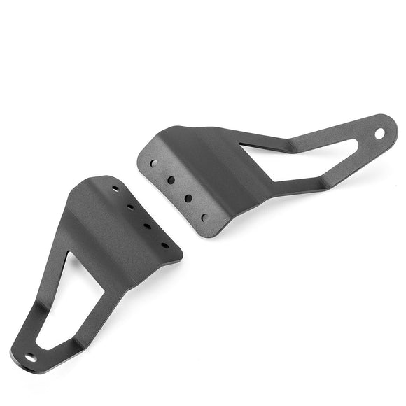 2007 - 2014 Chevrolet Silverado & GMC Sierra Over - Windshield 52" Curved Light Bar Mounting Brackets - Weisen - 70101032