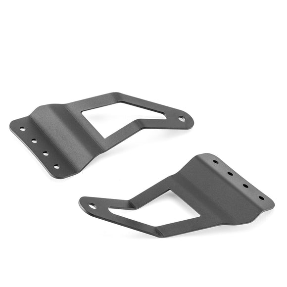 2007 - 2014 Chevrolet Silverado & GMC Sierra Over - Windshield 52" Curved Light Bar Mounting Brackets - Weisen - 70101032