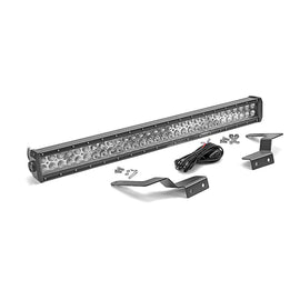 2007 - 2014 Toyota Cruiser FJ Lower Bumper 32" 180W Straight LED Light Bar w/ Mount Brackets & Wiring Kit - WeiSen - ZT026+LED005+WI001 - A