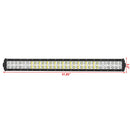 2007 - 2014 Toyota Cruiser FJ Lower Bumper 32" 180W Straight LED Light Bar w/ Mount Brackets & Wiring Kit - WeiSen - ZT026+LED005+WI001 - A