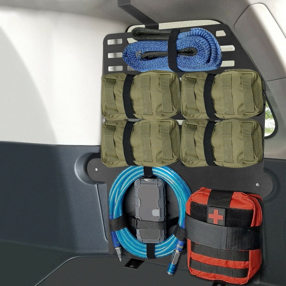 2007 - 2014 Toyota FJ Cruiser Driver Side Molle Panel Rack Storage Organizer - WeiSen - 70120011