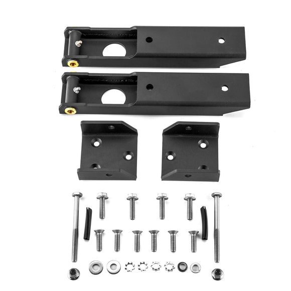 2007 - 2017 Jeep Wrangler JK Upgraded Heavy - Duty Steel Tailgate Hinges - WeiSen - 70303014