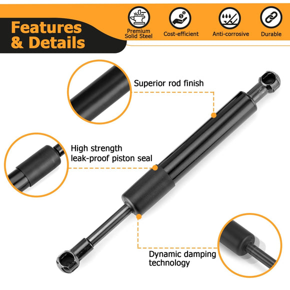 2007 - 2018 Chevrolet Silverado/Sierra Truck Tailgate Assist Shock Struts Damper Soft Open - WeiSen - 70303021