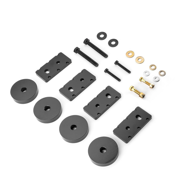 2007 - 2018 Dodge Ram 4th Gen 1500/ 2500/ 3500 1 - 2" Adjustable Front Seat Spacer Lift Kit - WeiSen - 70305012