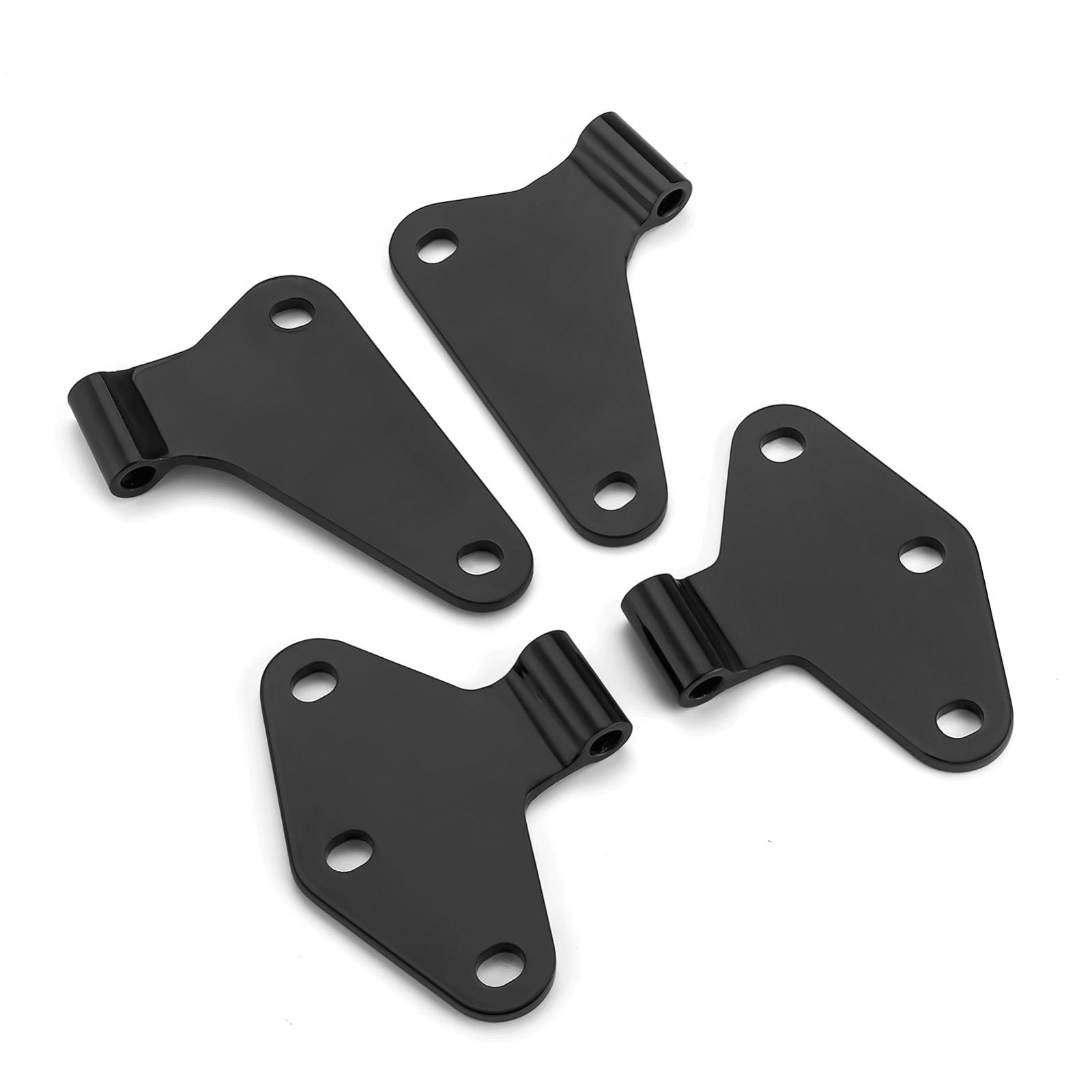 2007-2018 Jeep Wrangler JK Steel Body Door Hinge Set Mounts - Weisen