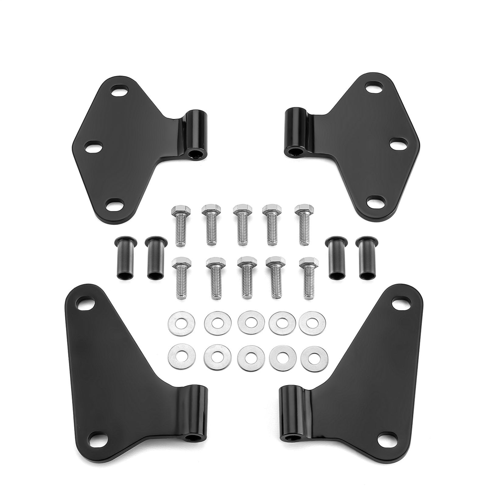 2007-2018 Jeep Wrangler JK Steel Body Door Hinge Set Mounts - Weisen