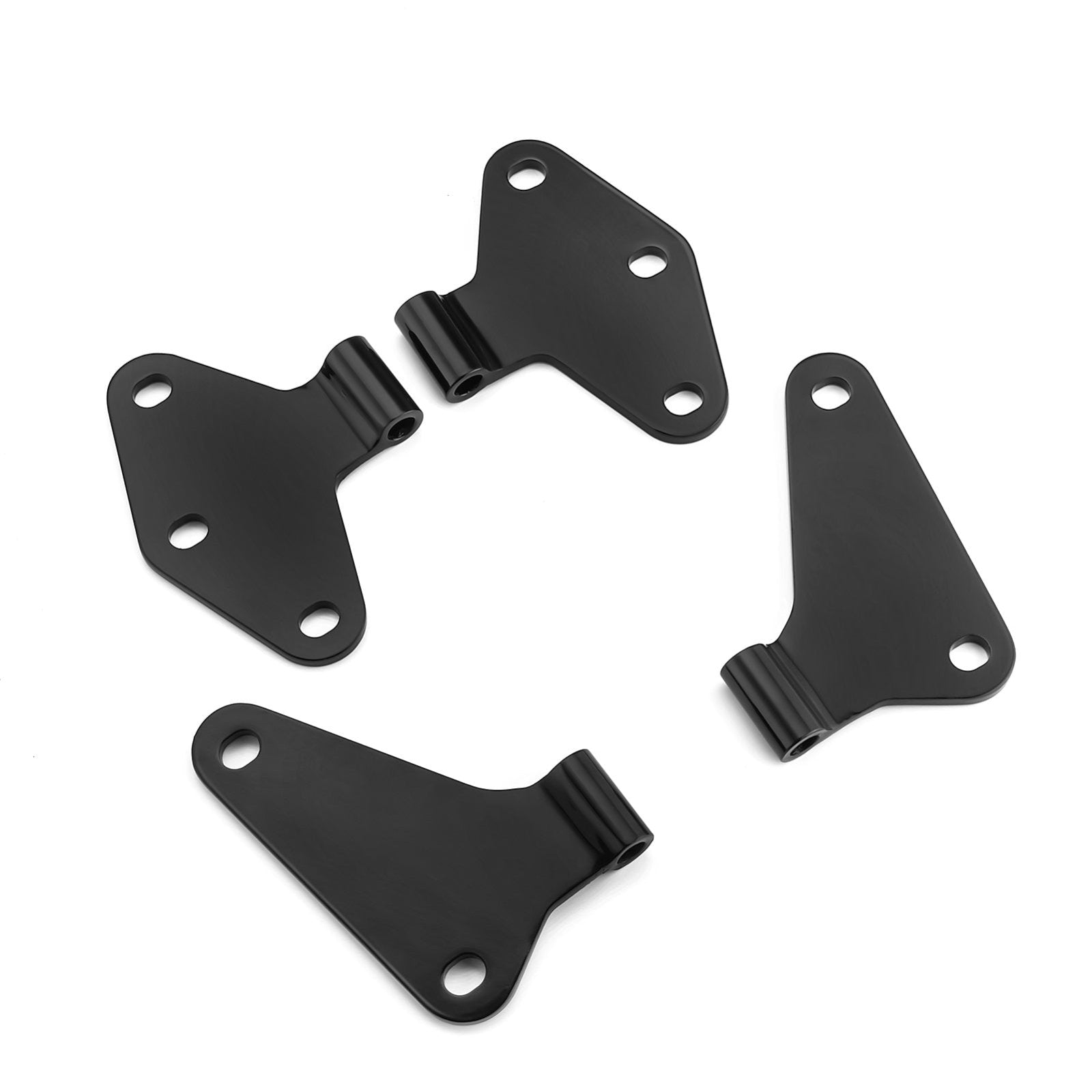 2007-2018 Jeep Wrangler JK Steel Body Door Hinge Set Mounts - Weisen