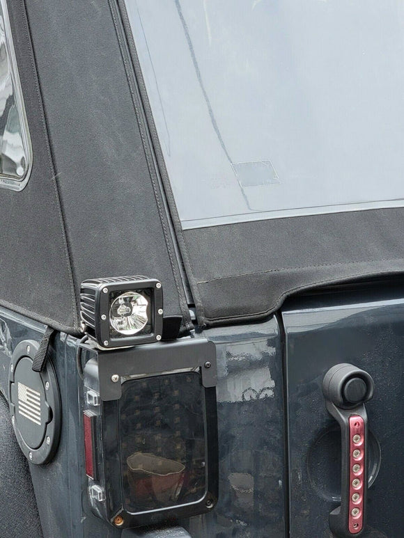 2007 - 2018 Jeep Wrangler JK Taillight Rear Brake Mount Bracket - WeiSen - ZT098