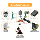 2007 - 2020 Infiniti G25 G35 G37 Q60 Nissan Rogue Vehicle - Side 4 - Pin Trailer Wiring Harness - WeiSen - 70206010