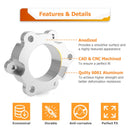 2007 - 2024 Chevy Silverado GMC Sierra 1500 Aluminum Front 2.5" Suspension Lift Kit - WeiSen - 70401034